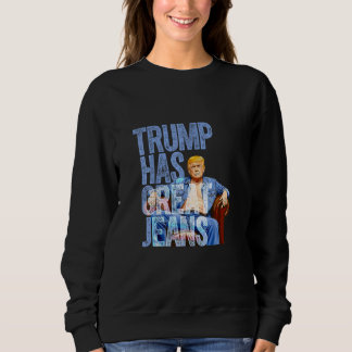 Moletom Trump Tem Jeans Excelentes Engraçados Memória Polí