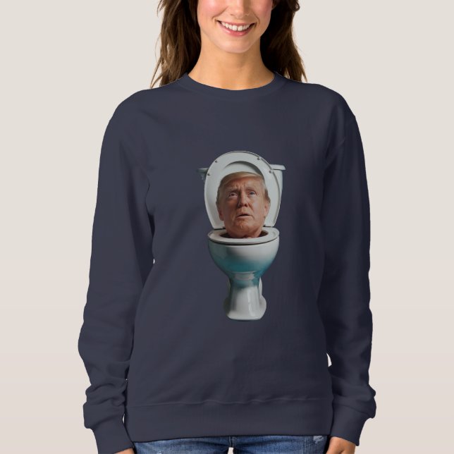 Moletom Trump Toilet Sweatshirt (Frente)
