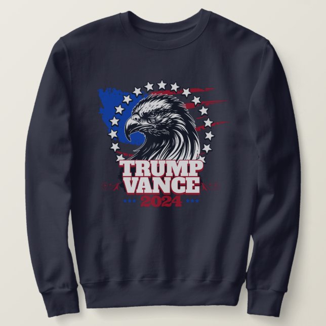 MOLETOM TRUMP VANCE 2024 (Frente do Design)