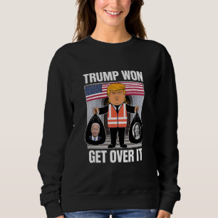 Moletom Trump Venceu Supere Isso Maga Venceu Eleição 2024