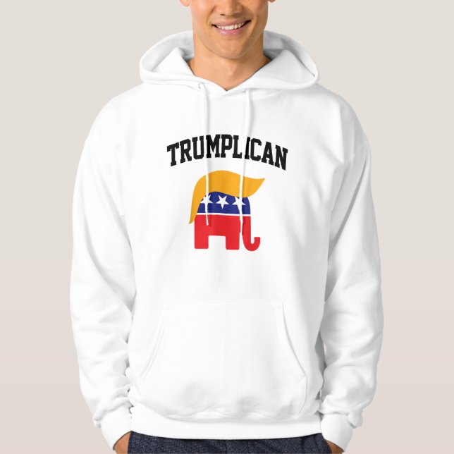 Moletom Trumplican Trump Support (Frente)