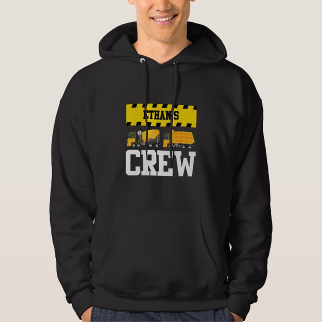 Moletom Truque De Bomba Personalizada Da Tripulação Ethan  (Frente)