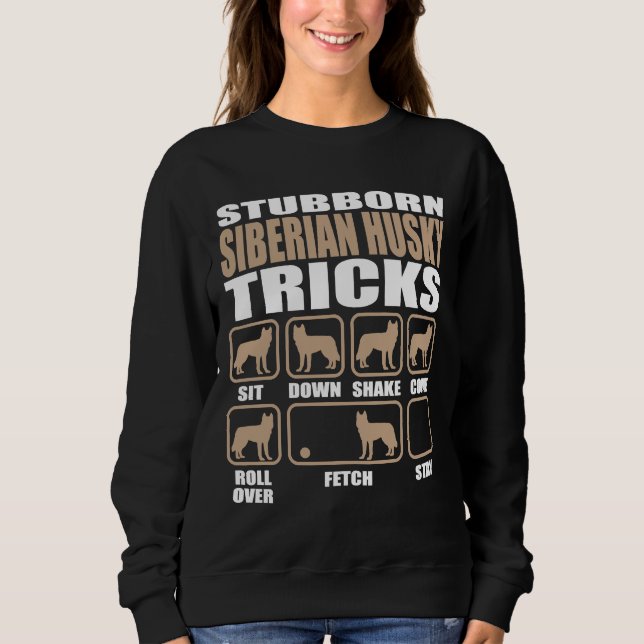 Moletom Truques Siberianos Stubborn (Frente)