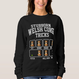 Moletom Truques teimosos de cachorro Cardigan Welsh Corgi