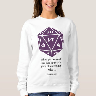 Moletom TTRPG Tabletop RPG Gamer d20 T-Shirt