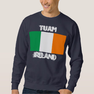 Moletom Tuam, Ireland com bandeira irlandesa