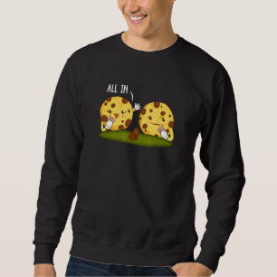 Moletom Tudo em Poker Shirt Chocolate Chip Cookie