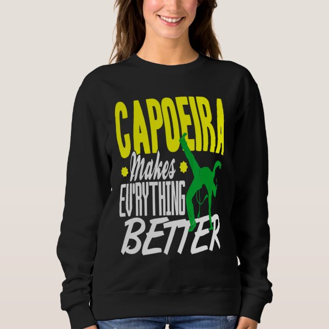 Moletom Tudo Melhor Capoeira (Frente)