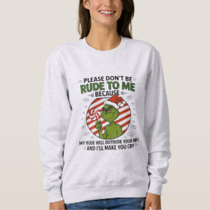 Moletom Tudo o que eu preciso é atitude Camisola engraça