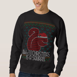 Moletom Tudo O Que Eu Quero É Uma Xadrez Vermelha De Esqui