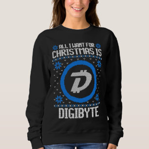 Moletom Tudo Que Quero No Natal É Digibyte Para Homens & M
