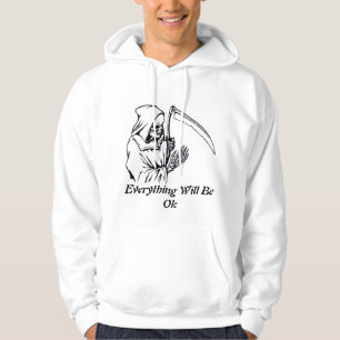 Moletom Tudo Vai Ficar Bem Design de Capuz