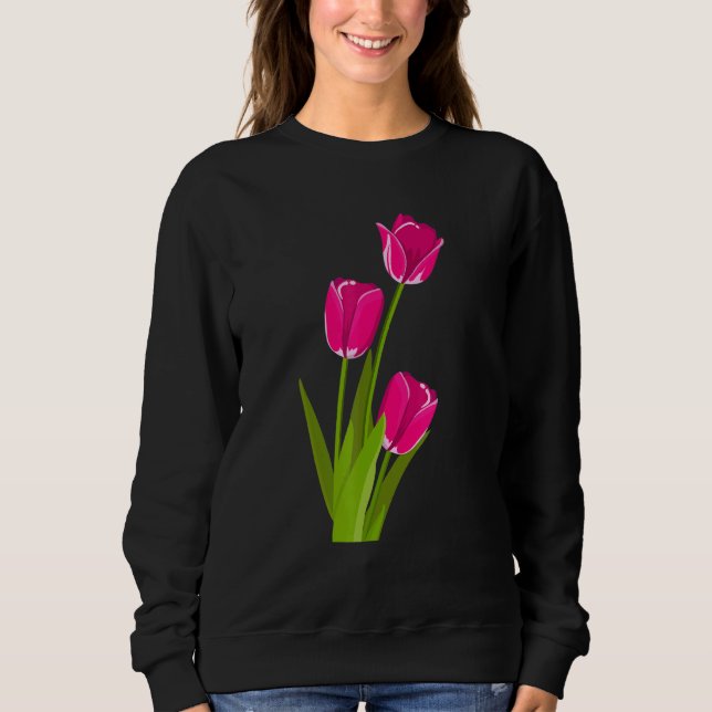 Moletom Tulipas Rosa (Frente)
