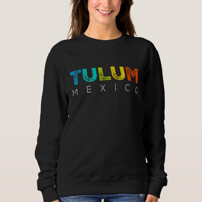 Moletom Tulum Mexico Souvenir (Frente)