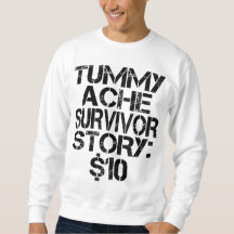 Tummy Ache Survivor Story $10 Stomachache Engraçad