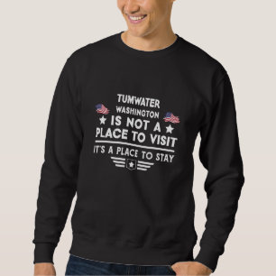 Moletom Tumwater Washington Local para ficar EUA Casa na C