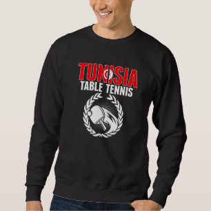 Moletom Tunisia Tênis de Mesa  Equipe Tunisiana de Ping Po