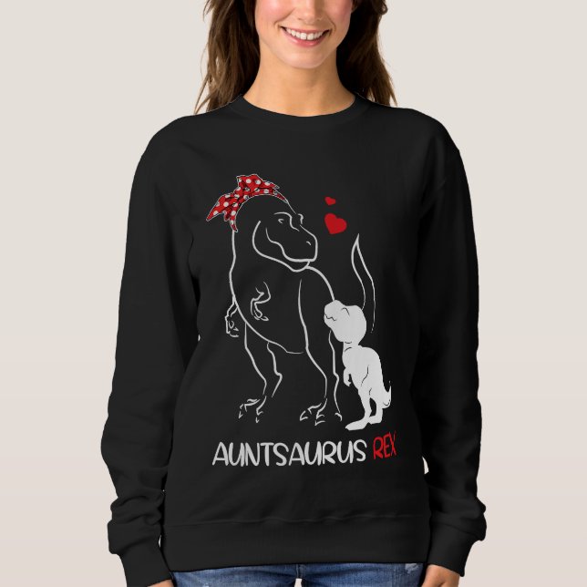 Moletom Tuntie Saurus Rex Auntsaurus Dinossaur (Frente)
