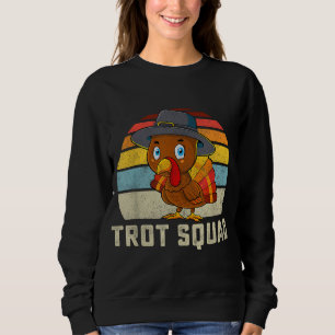 Moletom Turco Trot Squad Corre de Ação de Graças Homens de