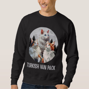 Moletom TURCO VAN PACK Proprietário de Gato Vintage Turco