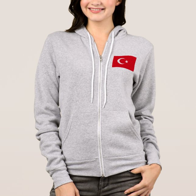 Moletom Türkiye - Turquia Flag (Frente)