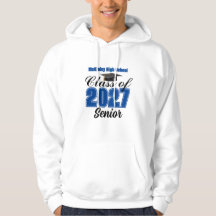 Turma Azul de 2027 Senior High School personalizad