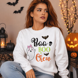 Moletom Turma Boo Boo Fantasma Bonito Halloween