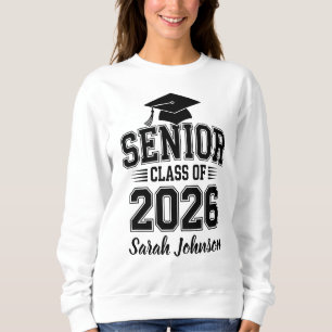 Moletom Turma Sênior de 2026 Formatura Nome Personalizado