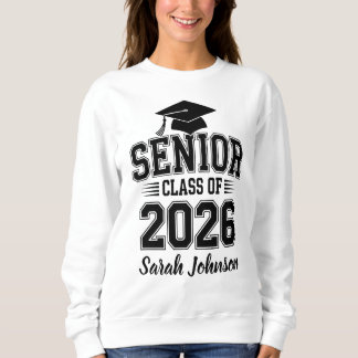 Moletom Turma Sênior de 2026 Formatura Nome Personalizado