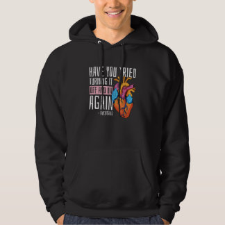 Moletom Turn It Off And On Again Adenosine Cardiac Nurse