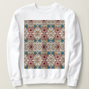 Moletom turquesa azul-prata-ouro-burguês-rosa-burguês