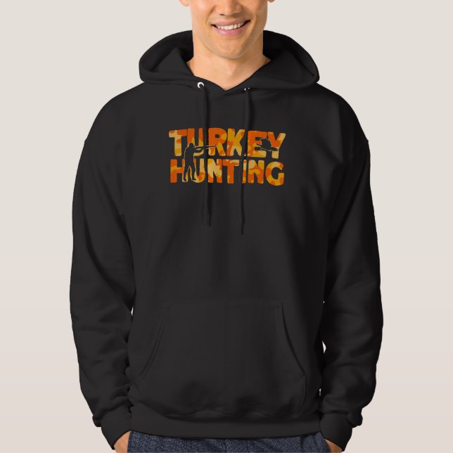 Moletom Turquia: Camuflagem Laranja Turca Caça (Frente)