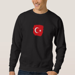 Moletom Turquia Vintage Bandeira Turca Türkiye