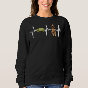 Moletom Turtle Bloodhound Heartbeat Dog