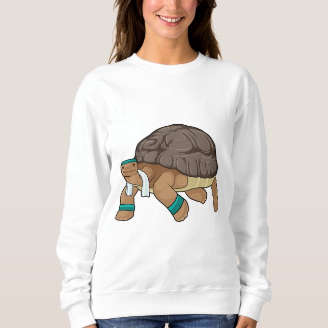 Moletom Turtle como Runner com Toalha (Frente)
