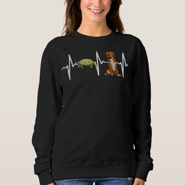 Moletom Turtle Nova Scotia Duck Tolling Retrievers Hearbe (Frente)