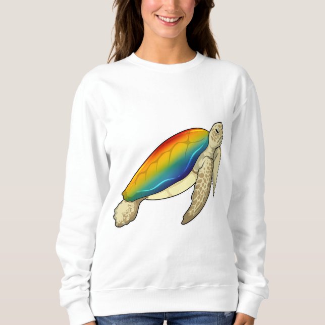 Moletom Turtle Rainbow (Frente)