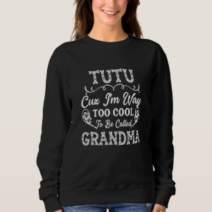 Moletom Tutu Porque Sou Muito Legal Para Ser Chamado de Vo