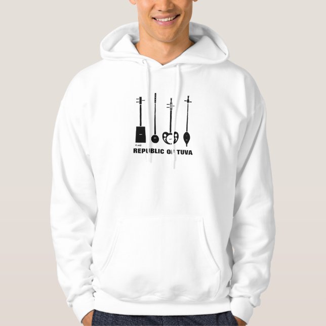 Moletom TUVA - Hoodie Tuvan Instruments (Frente)