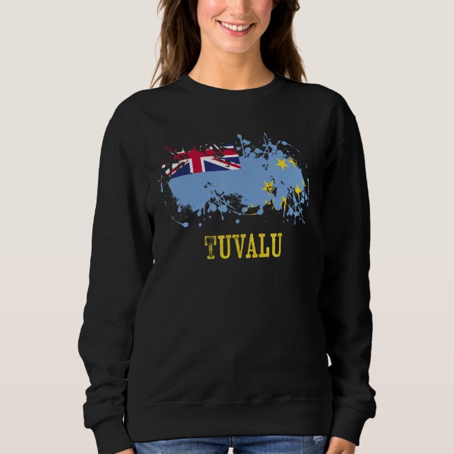 Moletom Tuvaian enthusiasts for Tuvalu and Tuvalu (Frente)