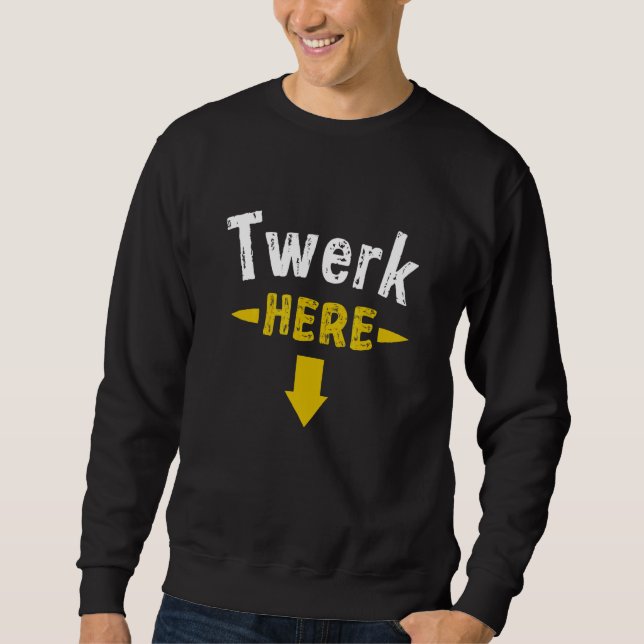 Moletom Twerk Aqui 1 (Frente)