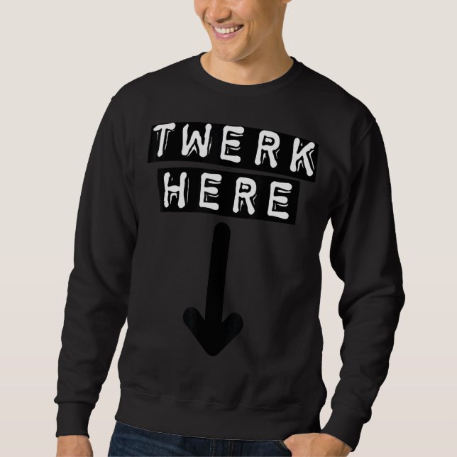 Moletom Twerk Aqui 15 (Frente)