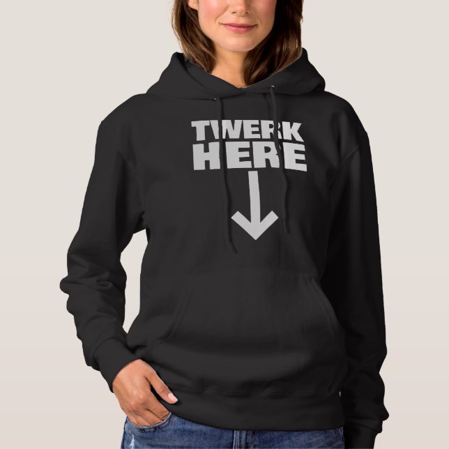 Moletom Twerk Aqui 32 (Frente)