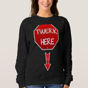 Moletom Twerk Aqui Dança Adulto Twerk Aqui