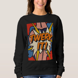 Moletom Twerk Dance Pop Art Retro 60s Vintage Love Graphic