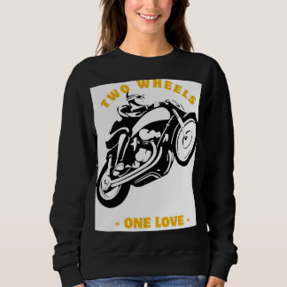 Moletom Two Wheels One Love Moto Graphic