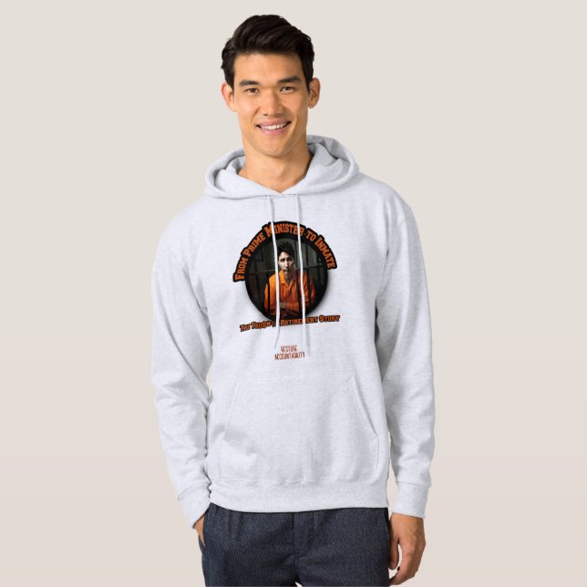 Moletom TyrantWear: Exija Responsabilidade (Frente Completa)