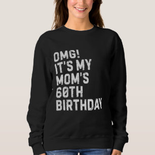 Moletom Uau É o 60º Aniversário da Minha Melhor Mãe Rainha