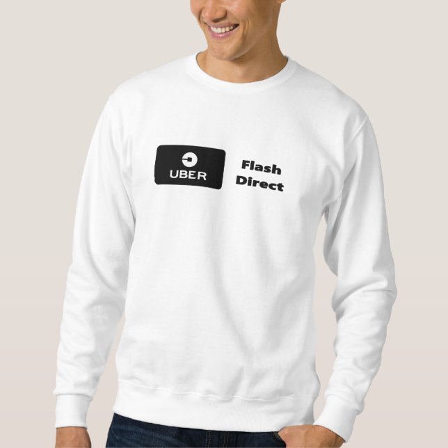 Moletom Uber Flash e Direct (Frente)