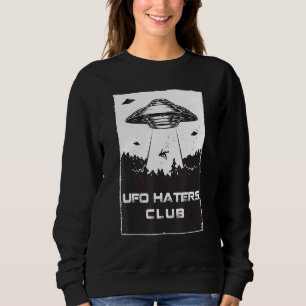 Moletom Ufo Hater Club Anti Ufo Social Para Homens